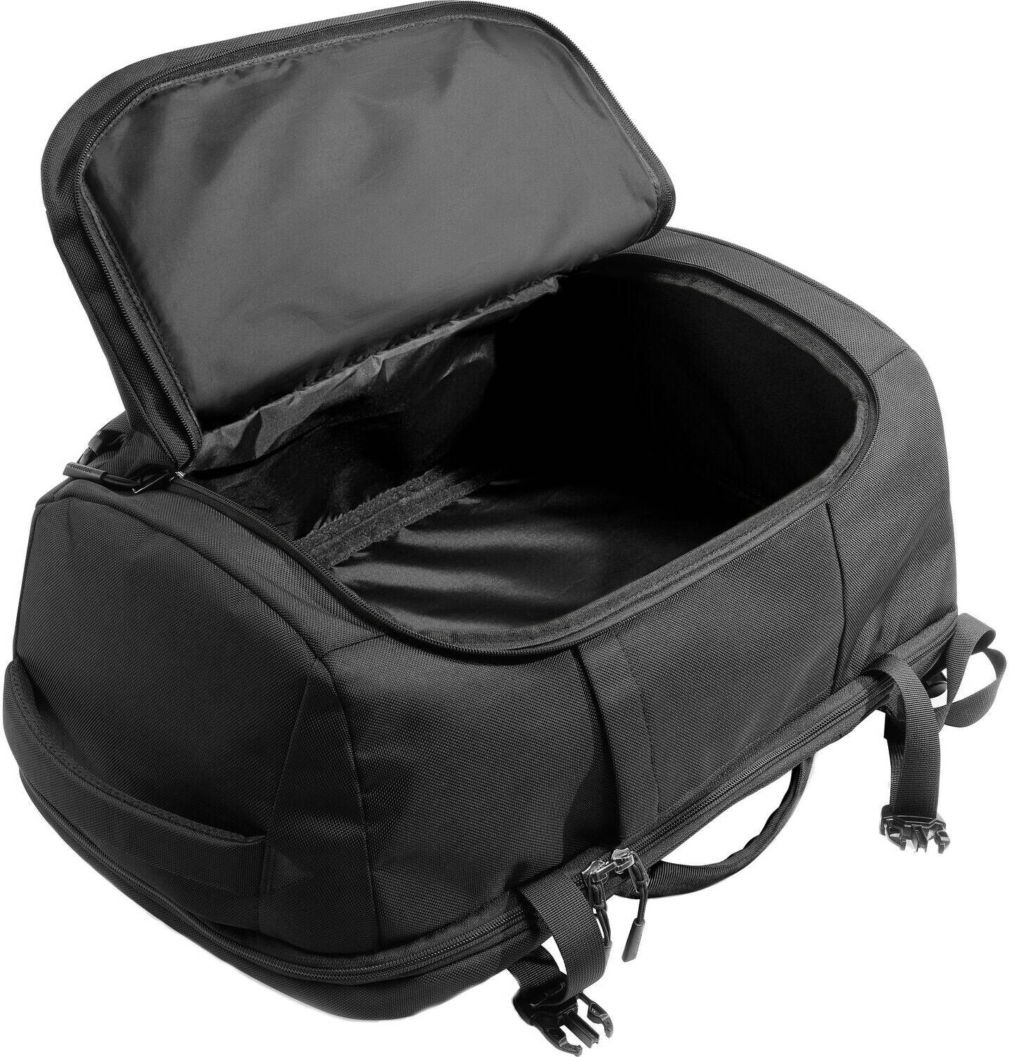 حقيبة ظهر توم توك نافيغيتور T66 للابتوب بحجم 17 انش وبسعة 38 لتر - اسود | tomtoc Navigator-T66 Travel Laptop Backpack 17 Inch / 38L - Black