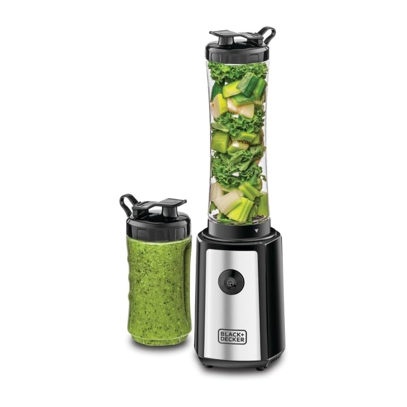 Black&Decker SBX300-B5 300W Sports Blender - خلاط رياضي بلاك اند ديكر بقوة 300 واط (مجموعة 6 قطع)