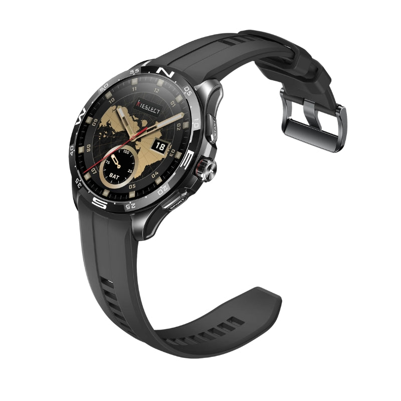 Kieslect Actor Smartwatch – 1000 Nits AMOLED, 150+ Sports Modes -الساعة الذكية اكتور من كيسليكت