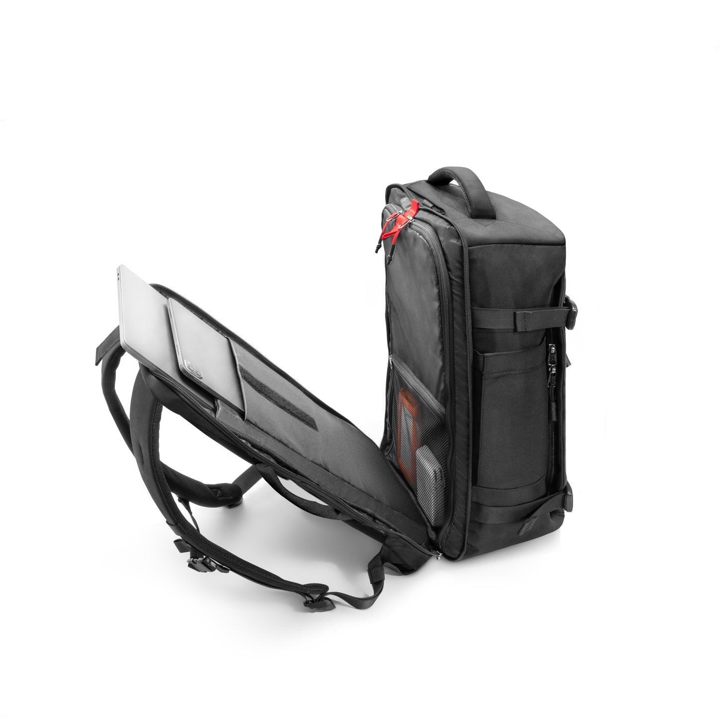 حقيبة ظهر توم توك نافيغيتور T66 للابتوب بحجم 17 انش وبسعة 38 لتر - اسود | tomtoc Navigator-T66 Travel Laptop Backpack 17 Inch / 38L - Black