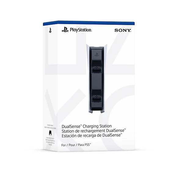 محطة شحن سوني بلايستيشن 5 ديوال سينس - أبيض | Sony PlayStation 5 DualSense Charging Station - White