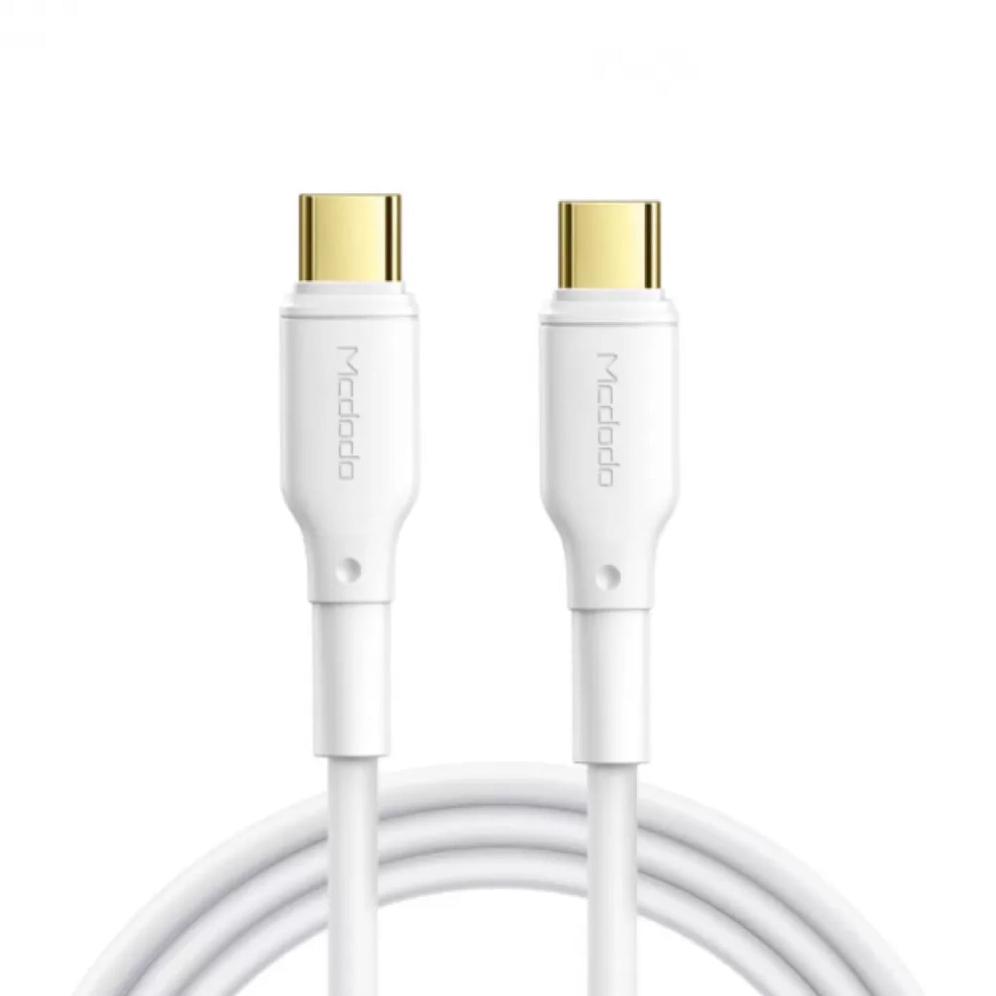Mcdodo Series Type-C To Type-C Cable 1.2M - مكدودوكيبل مع سلسلة واط100 تايب سي الى تايب سي 1.2 م