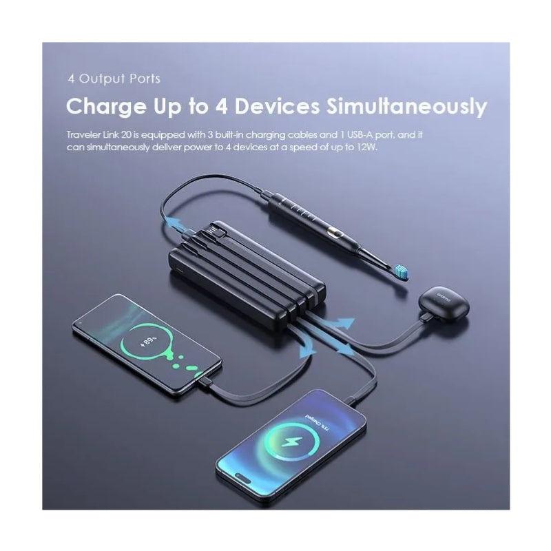 Oraimo PowerBank OPB-P5201 2W Capacity - باور بانك أورايمو المسافر