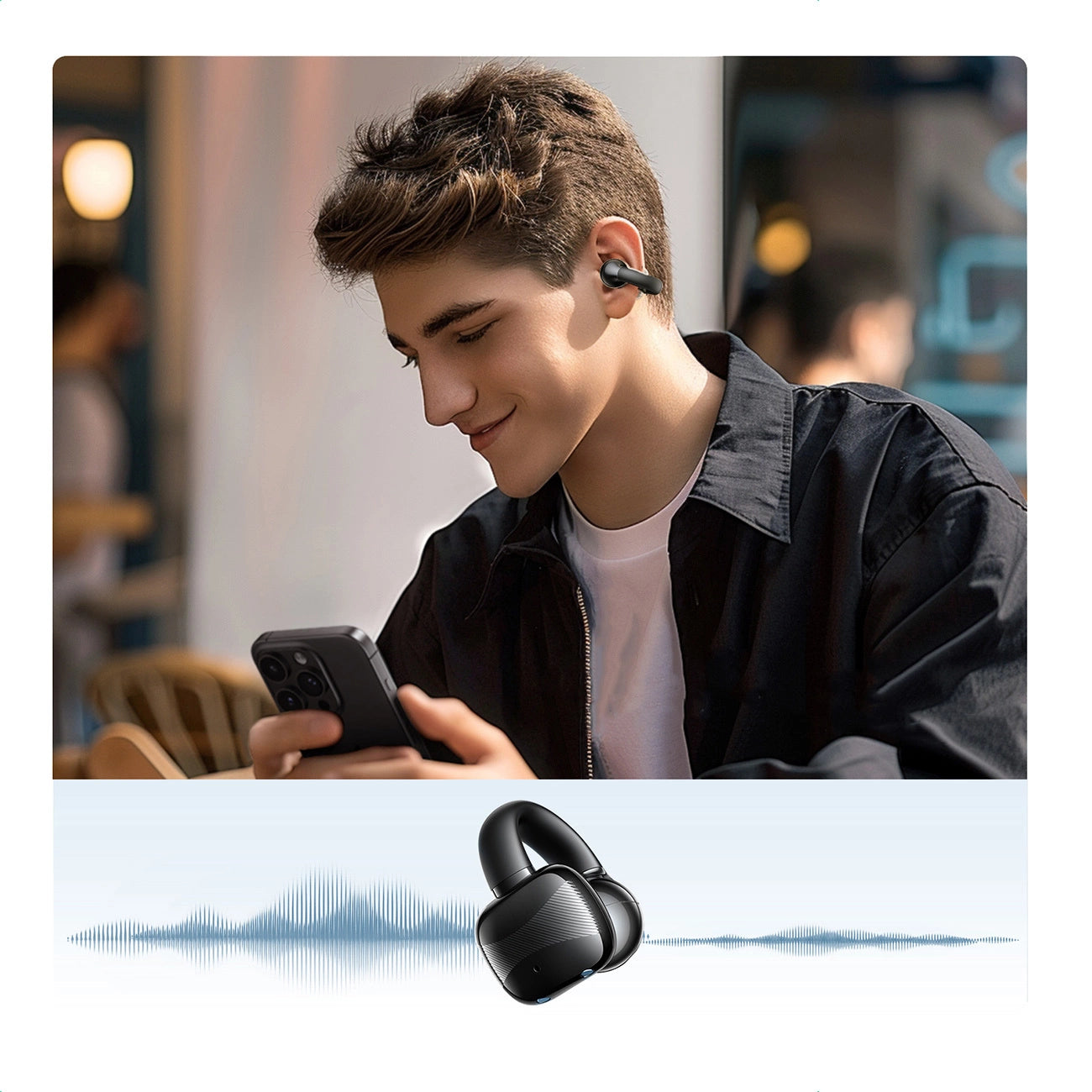 UGREEN Open-ear Earbuds Wireless Bluetooth 5.4 IPX5 30H Playtime | سماعات يو جرين لاسلكية بلوتوث 5.4