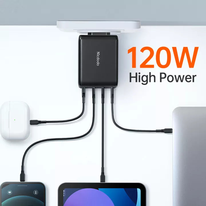 Mcdodo 120W Super Ultra Fast Charger - ماكدودو شاحن جداري سريع الشحن 120 وات