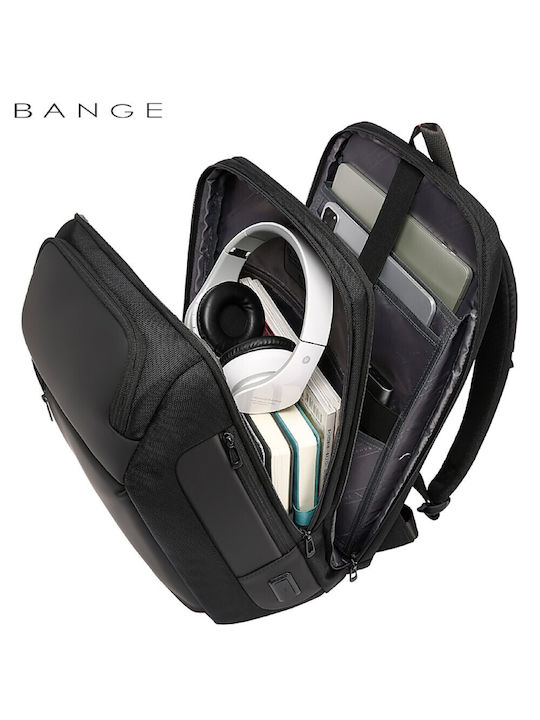 حقيبة ظهر بانجي للاعمال مضادة للسرقة ومقاومة للماء - اسود | BANGE Anti-Theft Waterproof Business Backpack – Black