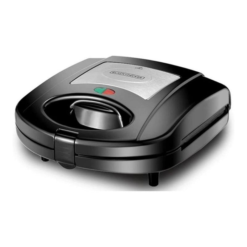 Black&Decker TS2130-B5 2Slice Sandwich Maker 3 in 1 - صانعة ساندويش بلاك اند ديكر 2 شريحة 3 في 1