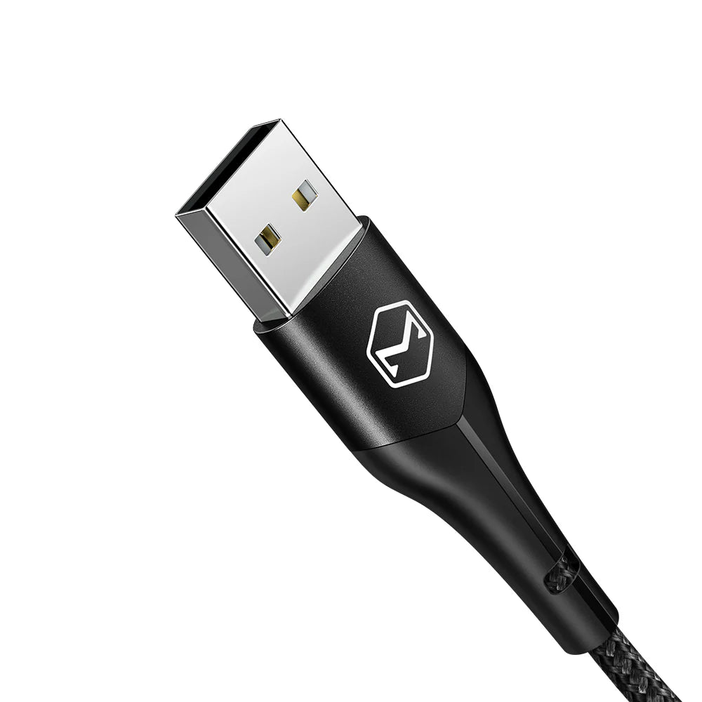 Mcdodo USB Type C Data Charging Cable with Switching LED 1m Magnificence Series - كابل شحن بيانات يو اس بي من النوع سي من مكدودو مع سلسلة روعة ليد بطول 1 متر