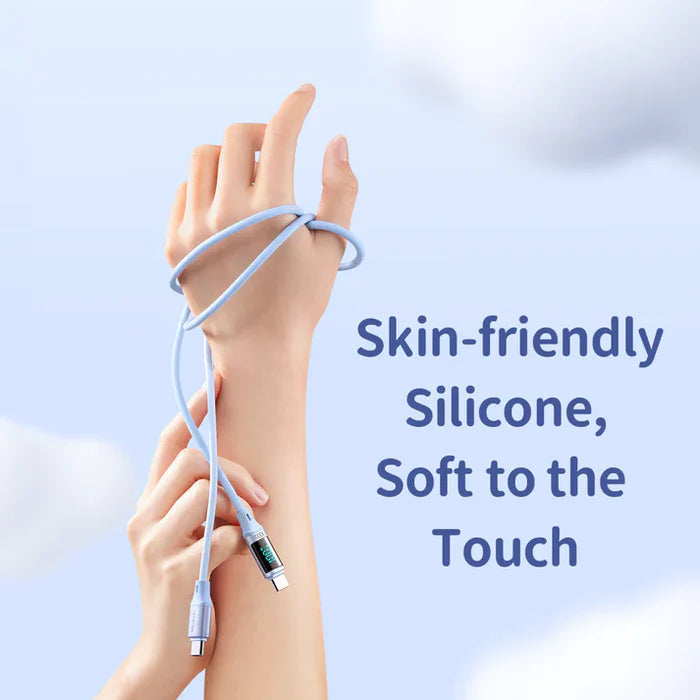 Mcdodo 100W Type C To Type C Digital HD Cable 1.2M - كيبل ماكدودو 100 واط من التايب سي إلى التايب سي عالي الدقة بطول 1.2 متر