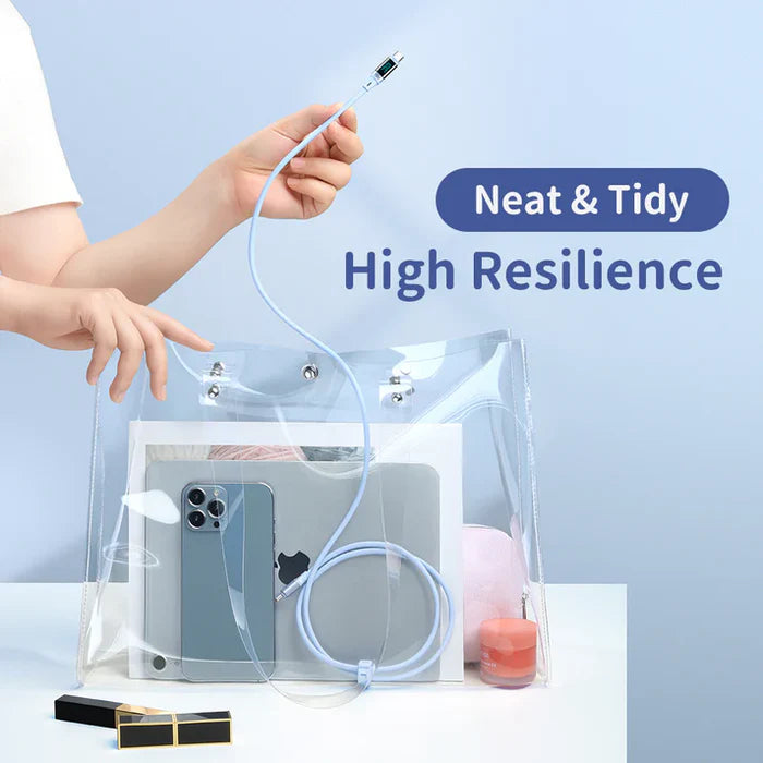 Mcdodo 100W Type C To Type C Digital HD Cable 1.2M - كيبل ماكدودو 100 واط من التايب سي إلى التايب سي عالي الدقة بطول 1.2 متر