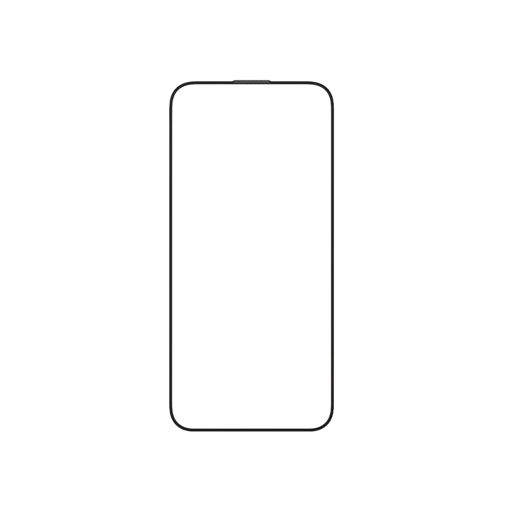 Momax Full Coverage Screen Protector for iPhone 15 Pro Max - واقي الشاشة موماكس لهاتف ايفون 15 برو ماكس, تغطية كاملة