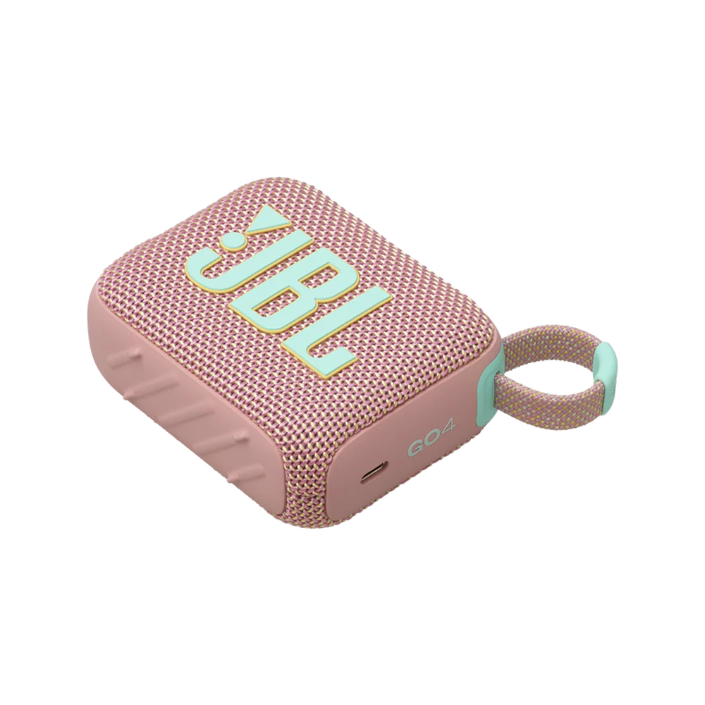 JBL Go 4 Portable Wireless Speaker with Pro Sound | سبيكر جي بي ال GO 4 اللاسلكية المحمولة بصوت احترافي, مقاوم للماء