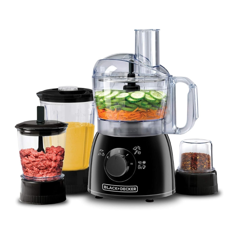 Black&Decker KR43-B5 Kitchen Robot Deluxe - بلاك أند ديكر روبوت المطبخ ديلوكس