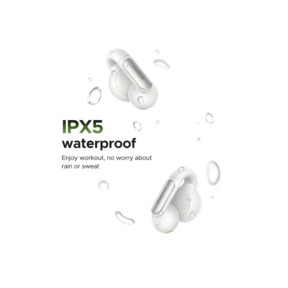 UGREEN HiTune S5 True Wireless Earbuds White | سماعات يوجرين هاي تيون S5 لاسلكية بلوتوث أبيض