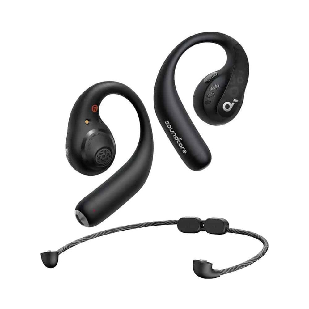 سماعة انكر ساوندكور ايروفيت برو, تصميم مفتوج الاذن | Anker Soundcore AeroFit Pro Secure Open-Ear Sport Earbuds