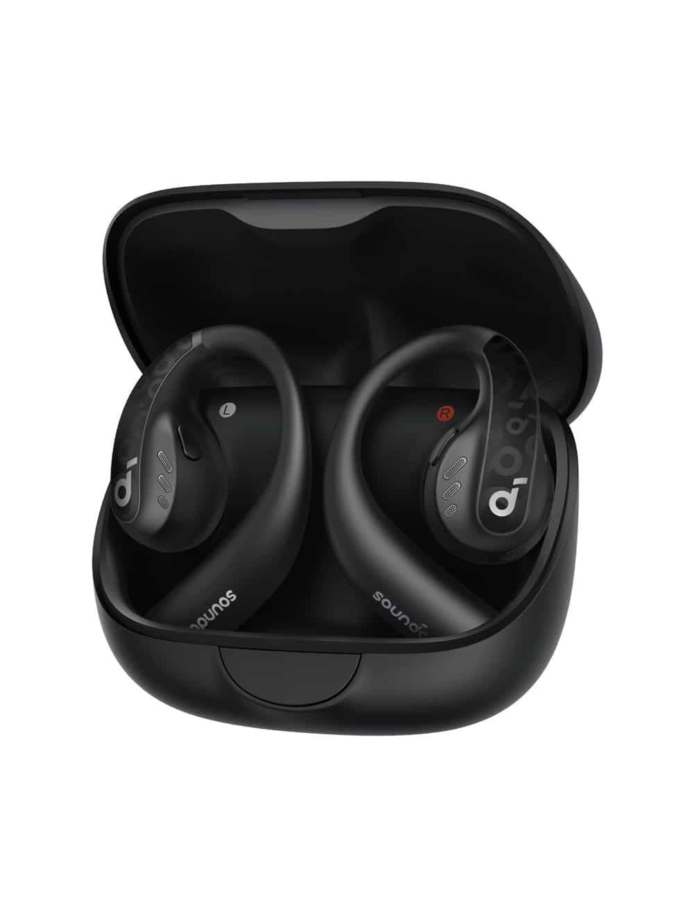 سماعة انكر ساوندكور ايروفيت برو, تصميم مفتوج الاذن | Anker Soundcore AeroFit Pro Secure Open-Ear Sport Earbuds