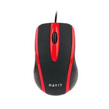 Havit HV-MS753 USB Wired Optical Mouse Black - ماوس من هافيت سلكي USB بصري