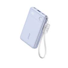 باور بانك أنكر بسعة 10,000 مللي أمبير بقدرة شحن 22.5 واط | Anker Power Bank 10,000mAh 22.5W – 1C1A