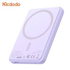 باور بانك ماكدودو 5000 مللي أمبير شحن سريع لاسلكي - Mcdodo Mini Magnetic 15W Fast Charge Power Bank 5000mAh None Series