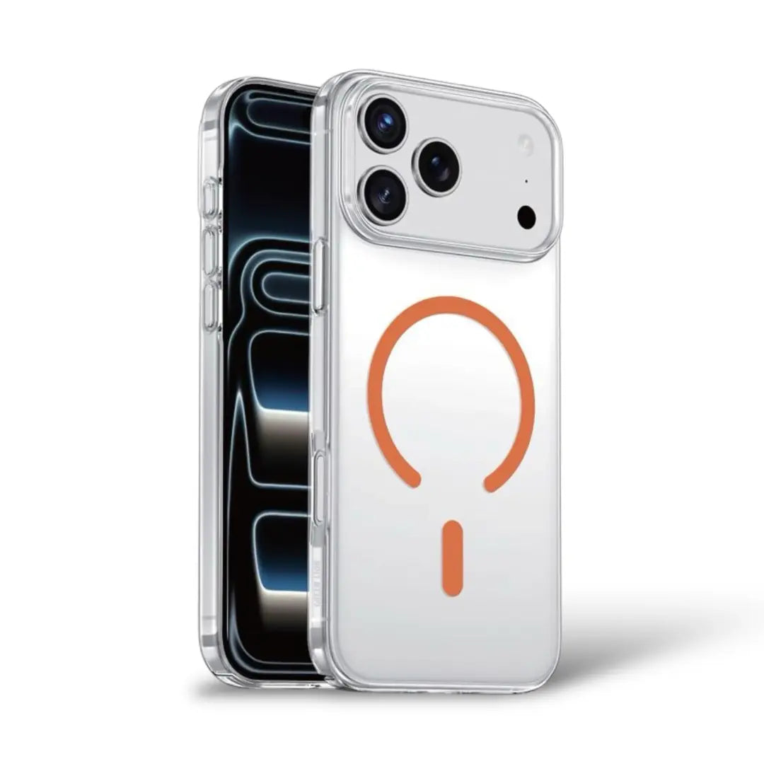 كفر جرين لايون Coral Delgado لهاتف ايفون 17 برو ماكس - برتقالي | Green Lion Coral Delgado Case for iPhone 17 Pro Max – Orange