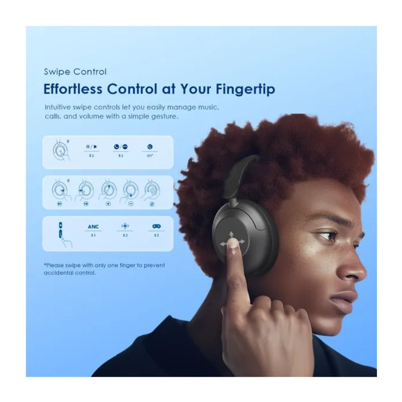 Oraimo TWSH oraimo OHP-917 Headphone - سماعات أورايمو لايت لاسلكية مع ميكروفون هجين وصوت عميق