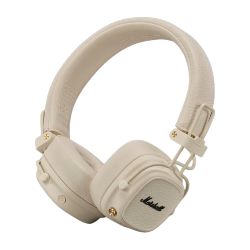 سماعات Marshall Major V BT Headphones – أكثر من 100 ساعة تشغيل، صوت قوي، وشحن لاسلكي