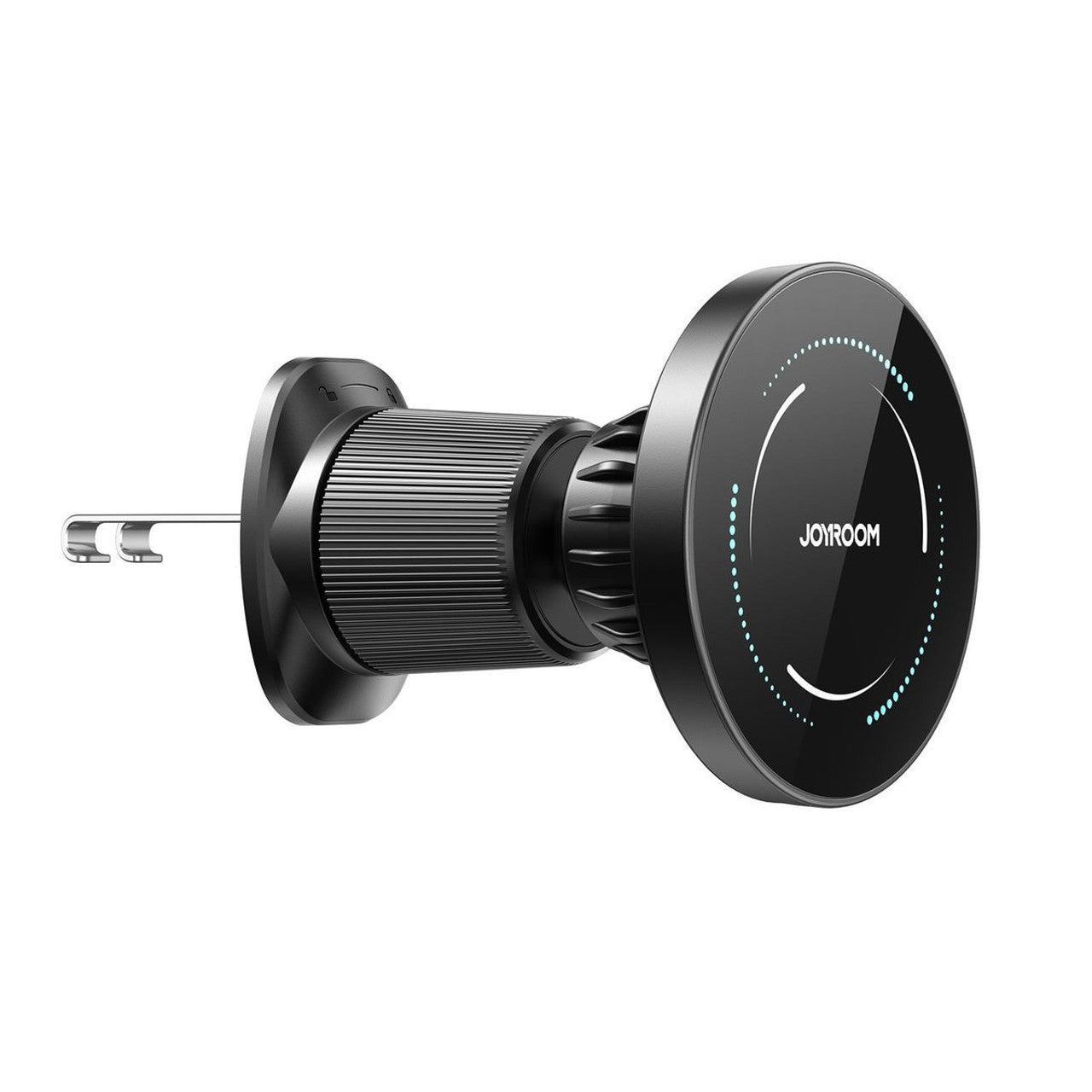 شاحن وحامل هاتف للسيارة لاسلكي مغناطيسي بقدرة شحن 15 واط من جويرووم | JOYROOM JR-ZS502 Magnetic Wireless Car Phone Holder – 15W