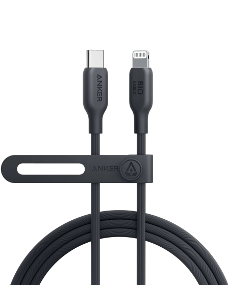 Anker 542 USB-C to Lightning Cable (Bio-Based) 3ft - كيبل يو اس بي سي الى لايتننغ بطول 3 أقدام من انكر