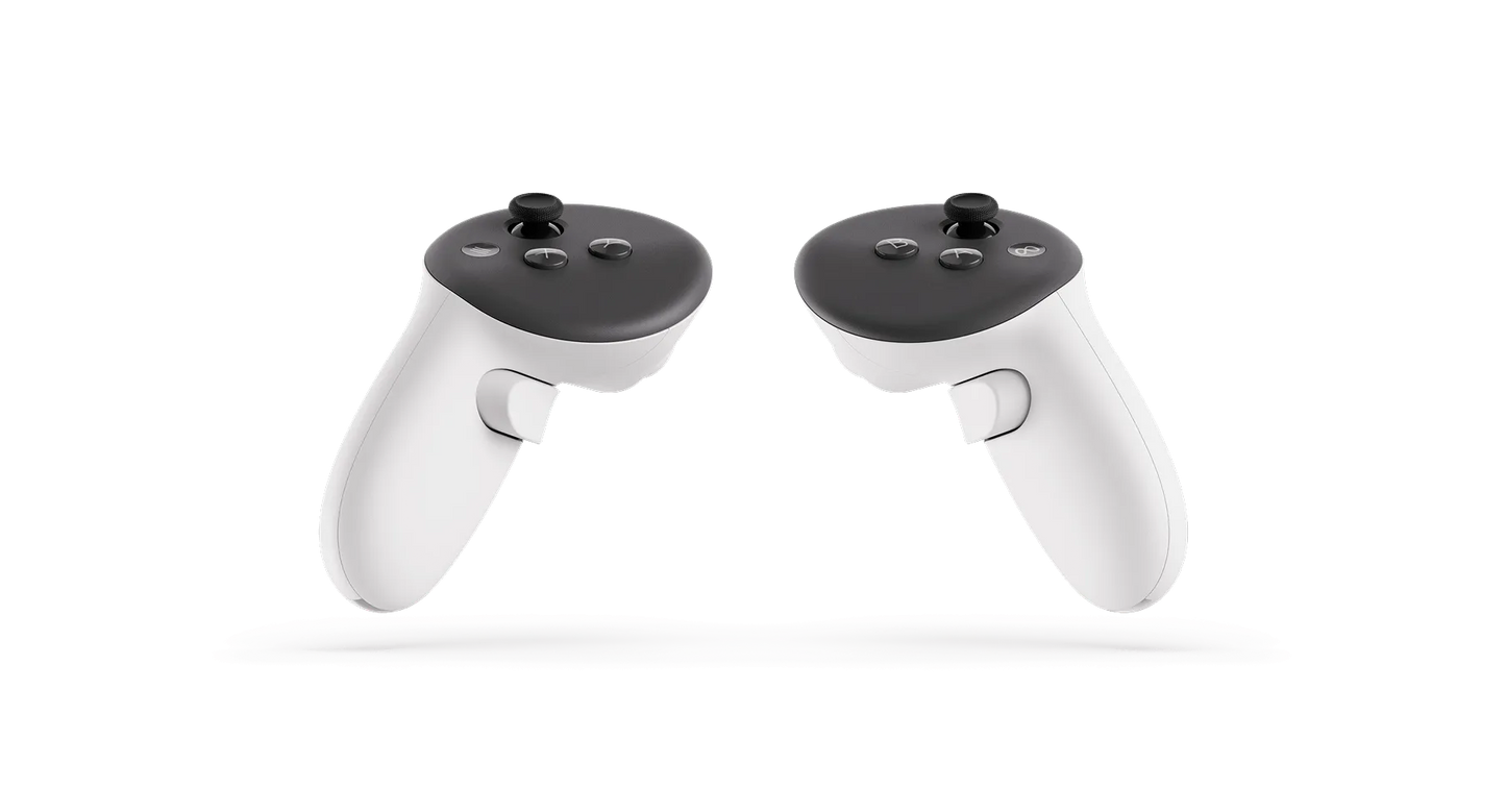 سماعة الواقع الافتراضي Meta Quest 3S All-In-One Virtual Reality Headset - 128GB - Up To 2.5 hours - Wi-Fi