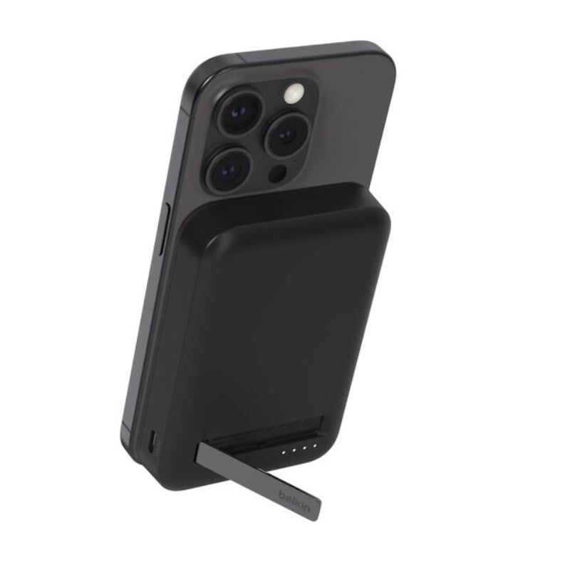Belkin BoostCharge Qi2 Magnetic 15W Wireless Power Bank 8K - باور بانك الاسلكي بقوة 15واط وسعة 8000 ميلي أمبير من بيلكن