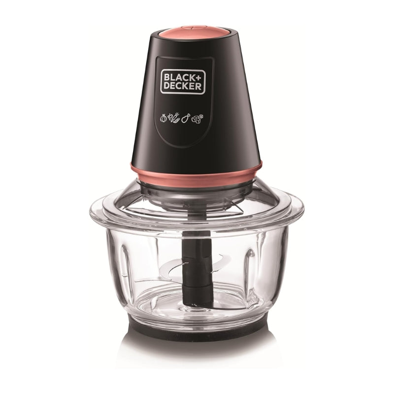 Black&Decker GC430-B5 400W Multi-Function Glass Chopper - خلاط بلاك اند ديكر الزجاجي متعدد الوظائف بقوة 400 واط