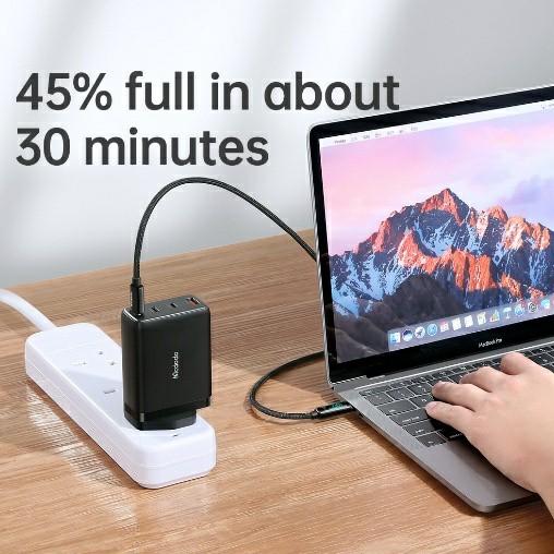 Mcdodo 120W Super Ultra Fast Charger - ماكدودو شاحن جداري سريع الشحن 120 وات