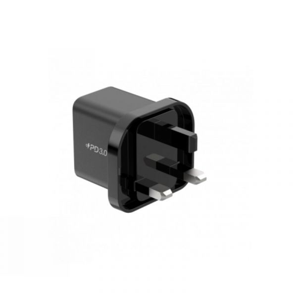 Momax Wall Charger Mini 35W 2-port USB-C GaN Technology - شاحن جداري ميني بقدرة 35واط ومنفذين يو اس بي سي من موماكس