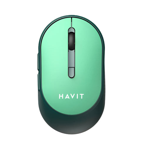 Havit MS78GT Wireless Universal Mouse Green - ماوس اللاسلكي العالمي باللون الأخضر من هافيت