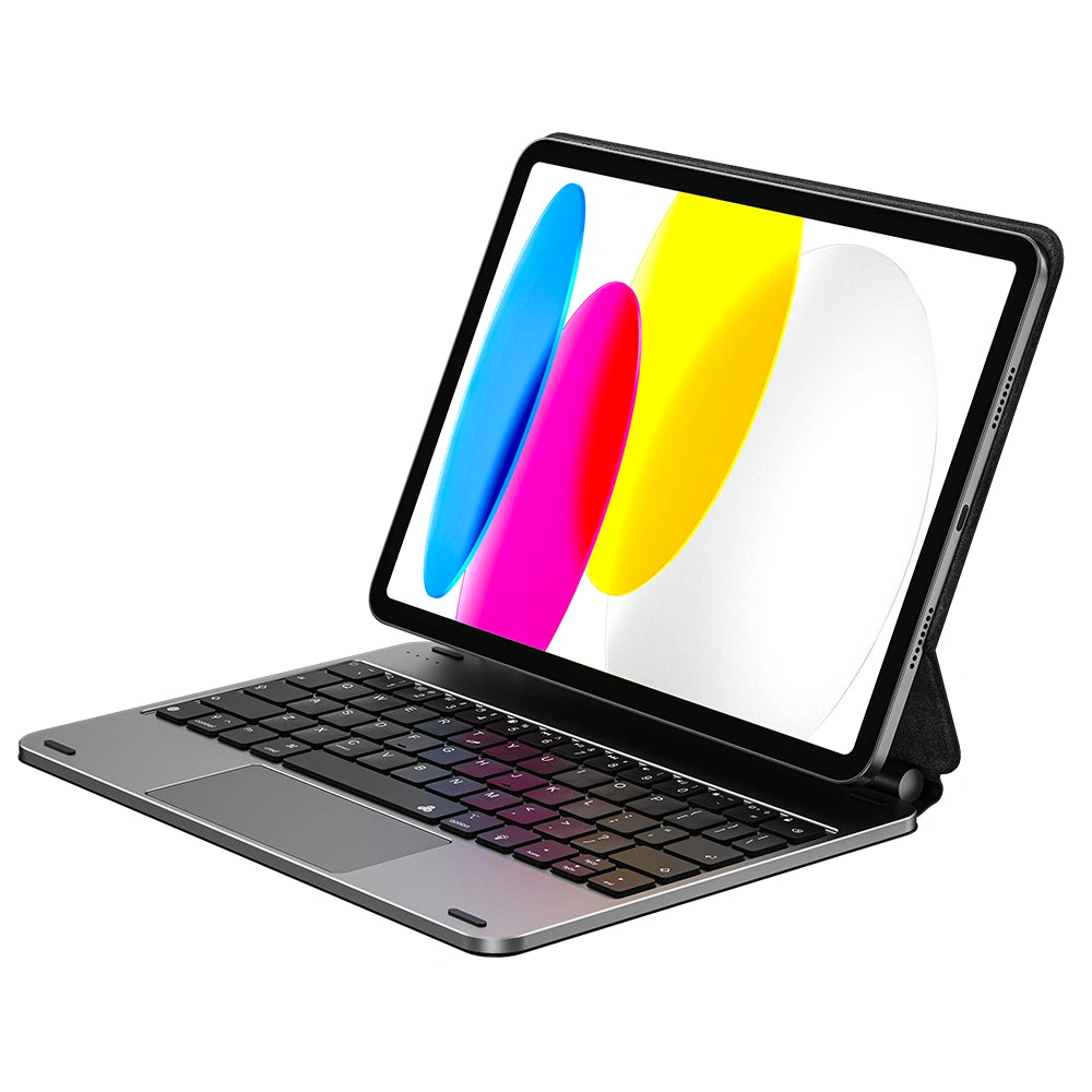 لوحة مفاتيح ويوو ماجيك كيبورد MK-001 للايباد بحجم 12.9 انش - اسود | WiWU Magic Keyboard MK-001 for 12.9 inch iPad – Black