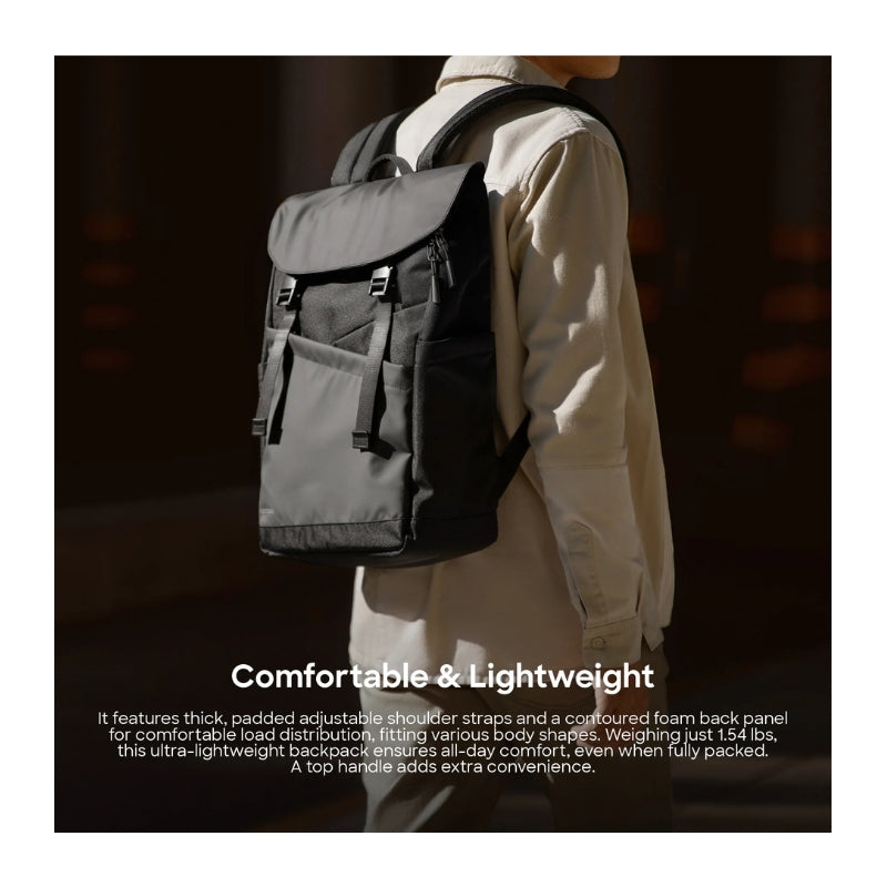 حقيبة ظهر لابتوب توم توك سلاش T64 مقاس 15.6 إنش 18 لتر | tomtoc Slash-T64 Laptop Backpack 15.6 Inch/18L