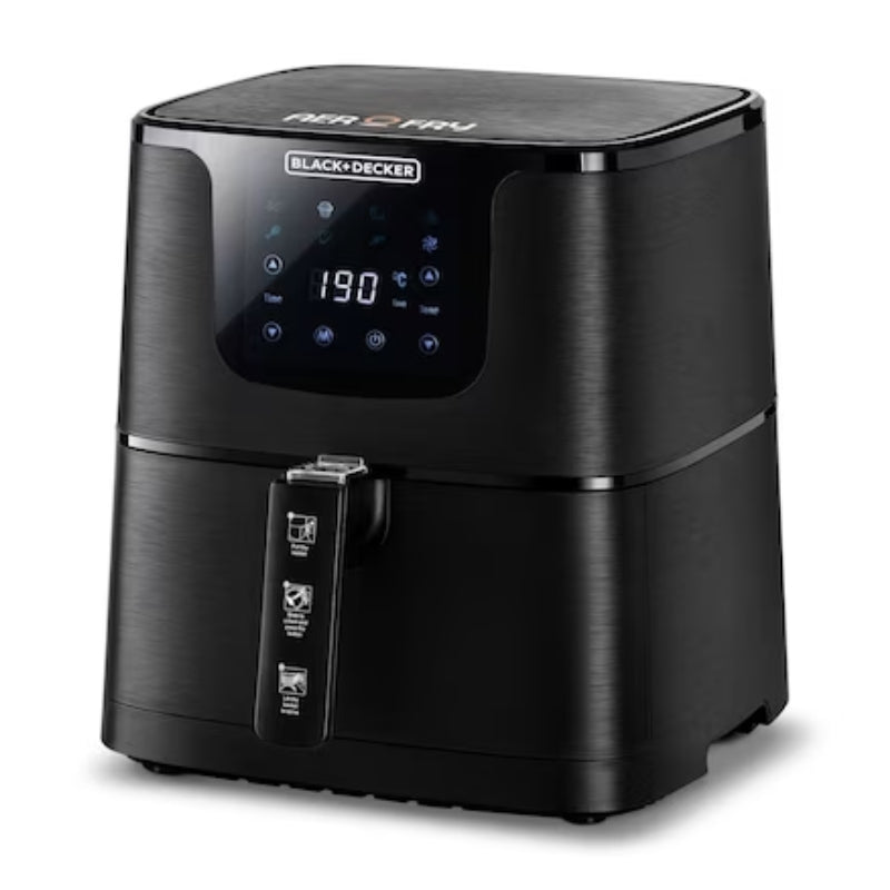Black+Decker Grand Digital AeroFry AF700-B5 - قلاية بلاك آند ديكر الرقمية بسعة 5.8 لتر