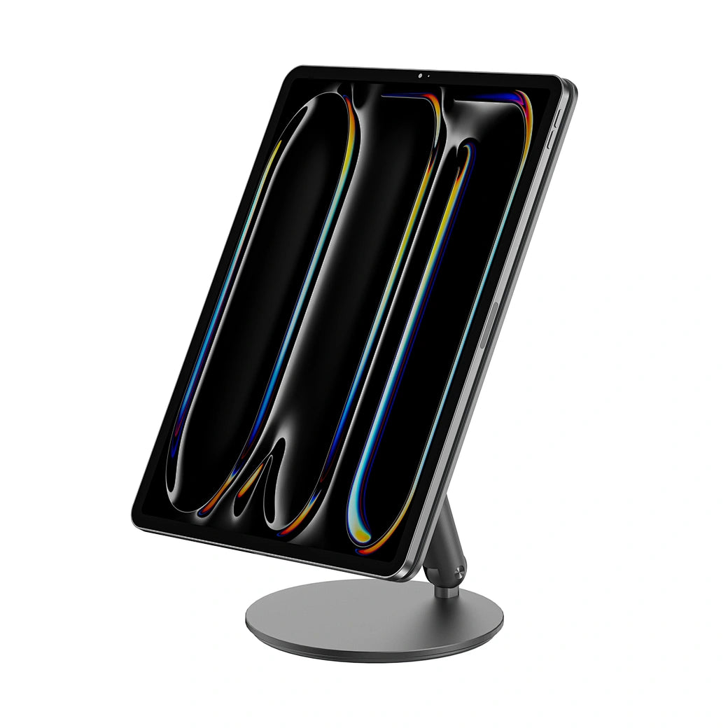 حامل تابلت ويوو متعدد الزوايا قابل للدوران والطي لجهاز ايباد برو 13 - رمادي | WIWU ZM-310 Hubble Tablet Stand for iPad Pro 13 – Gray