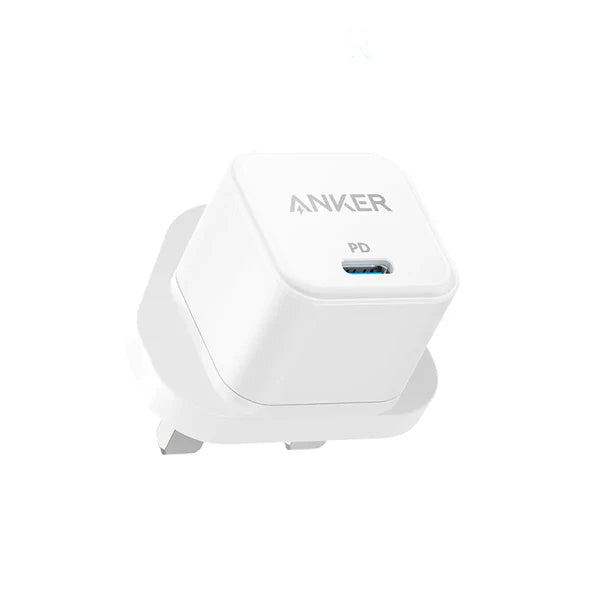 شاحن انكر باور بورت III, شحن سريع 20 واط, منفذ يو اس بي سي | Anker PowerPort III, 20W USB-C Fast Charger
