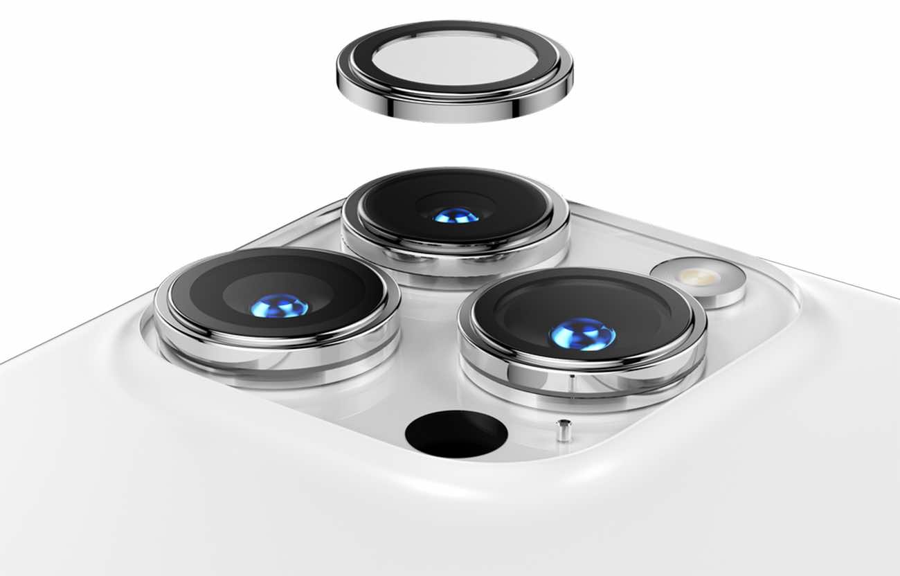 Momax GlassPro+ AR Lens Protector for iPhone 16 Pro / Pro Max - واقي عدسات الكاميرا موماكس جلاس برو بلس لهاتف ايفون 16 برو/برو ماكس