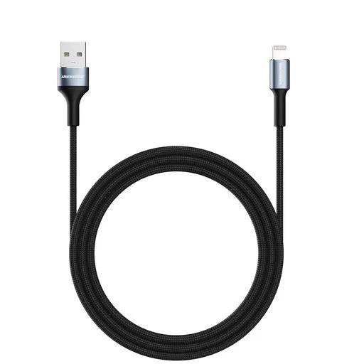 RockRose Aspire Lightning Cable 2.4A 1M - كيبل روك روز لايتننغ بطول 1 متر