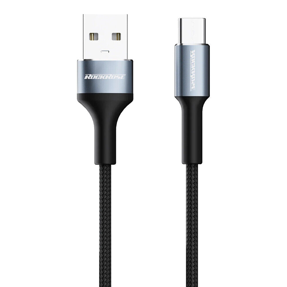 RockRose Aspir Type-C Cable 2.4A 1M - كيبل روك روز تايب سي 2.4أ بطول 1 متر