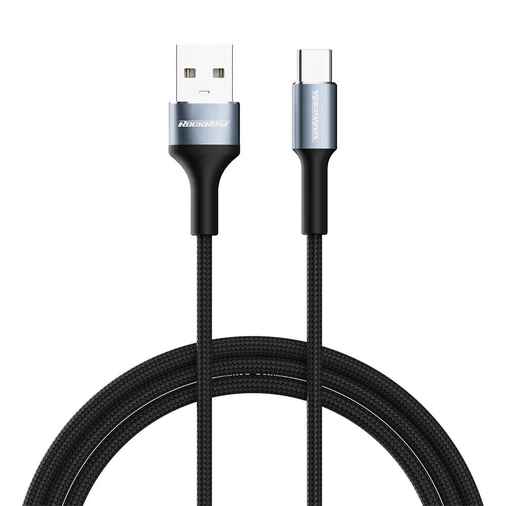 RockRose Aspir Type-C Cable 2.4A 1M - كيبل روك روز تايب سي 2.4أ بطول 1 متر