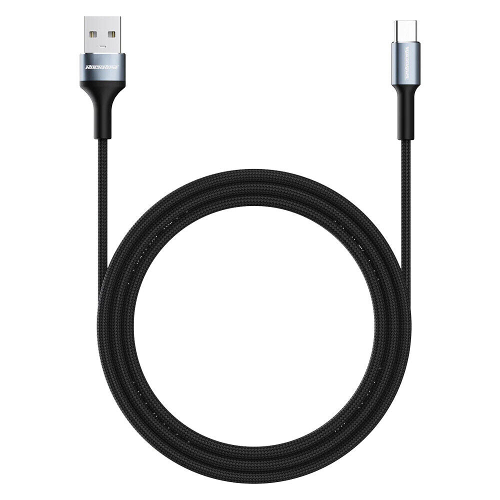 RockRose Aspir Type-C Cable 2.4A 1M - كيبل روك روز تايب سي 2.4أ بطول 1 متر