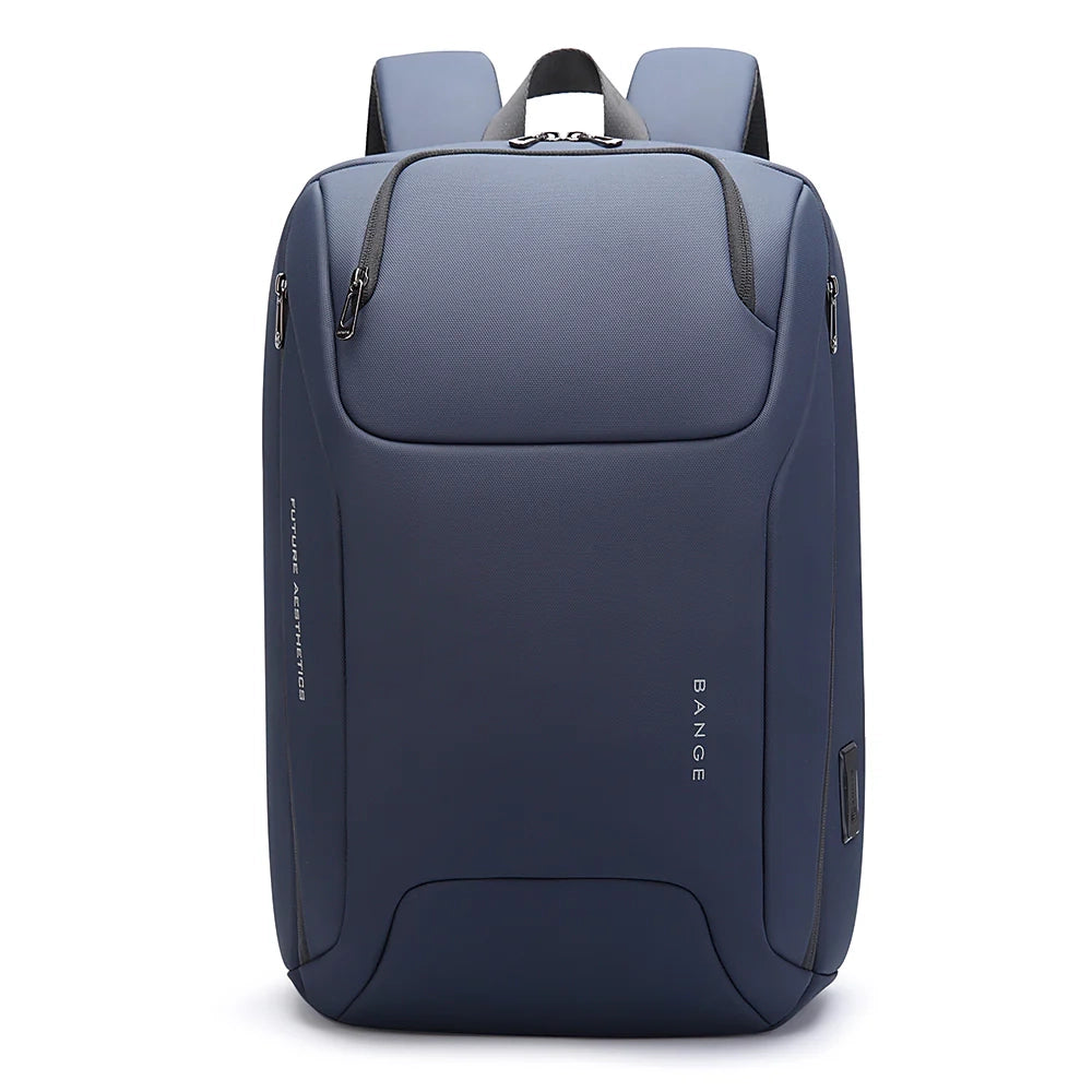 حقيبة ظهر بانجي للابتوب بحجم 15.6 انش, للاعمال والسفر مع منفذ يو اس بي | BANGE Laptop Backpack Business Travel Backpack (15.6")