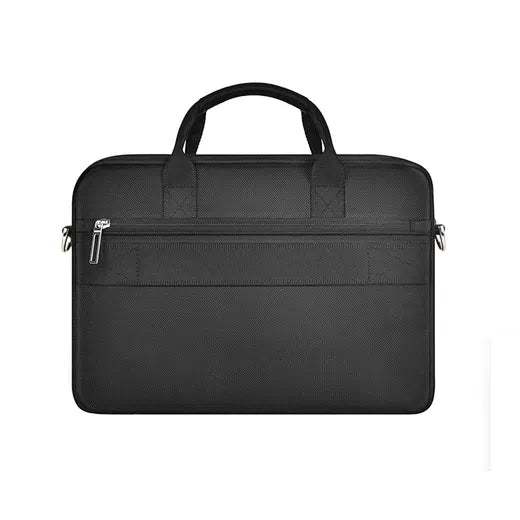 حقيبة لابتوب ويوو هالي لحجم 14 انش مع حزام كتف - اسود | WiWU Hali Laptop Briefcase Bag Handbag with Shoulder Strap 14" – Black