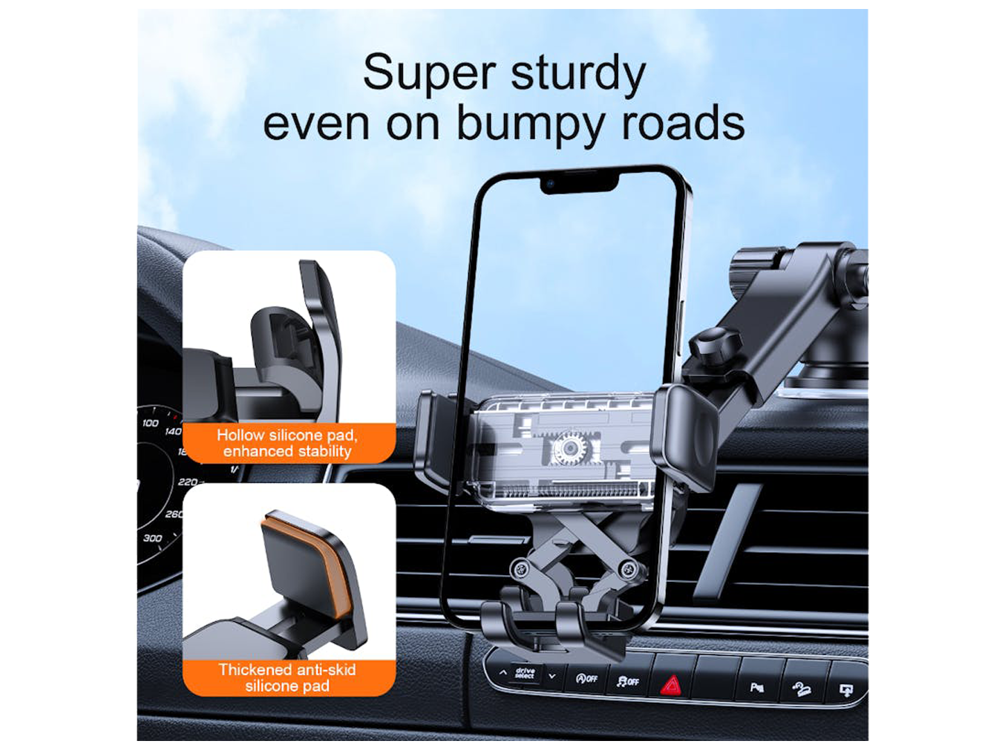 حامل هاتف سيارة للداشبورد من جويرووم - اسود | Joyroom JR-ZS283 Car Dashboard Phone Holder – Black