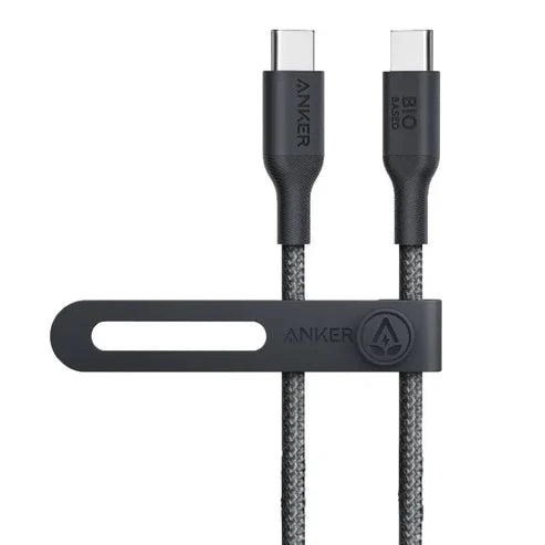 Anker 544 USB C Cable (140W 3ft) Type C to Type C Cable - كيبل نايلون بقدرو 140واط يو اس بي سي الى يو اس بي سي