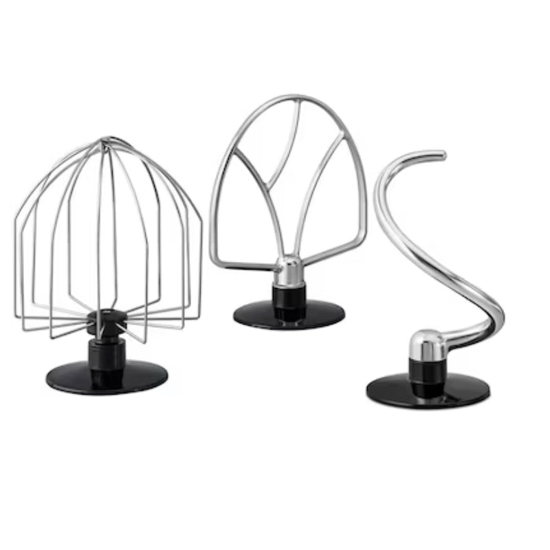 Black&Decker MKM100-B5 Mixer 1000W 6L - عجانة 1000 واط مع وعاء ستانلس ستيل 6 لتر وملحقات متعددة