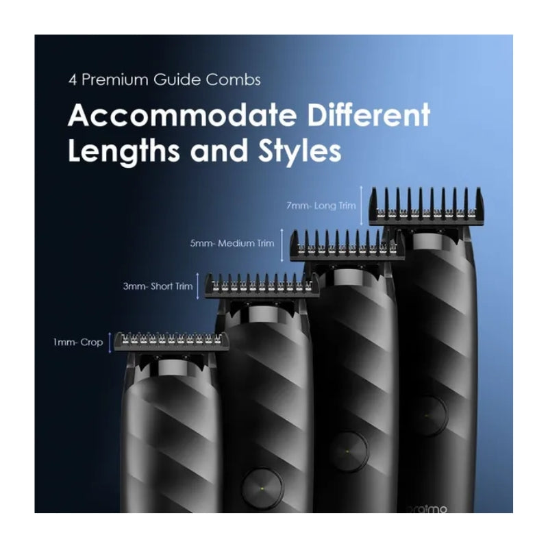 Oraimo Smart Trimmer Home - مكينة حلاقة أورايمو الذكية للمنزل بشفرات فولاذية دقيقة